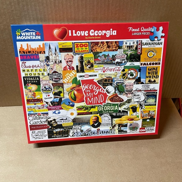 WHITE MOUNTAIN JIGSAW PUZZLE
